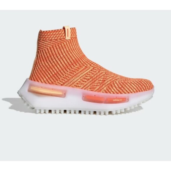 Adidas IG5049 NMD_S1 Sock Shoes Sneakers Acid Orange ( 9 ) - Picture 1 of 7